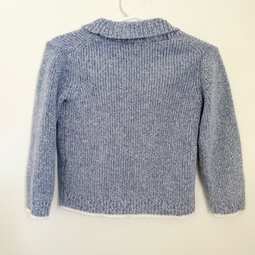 Janie + Jack Blue Toggle Cardigan Sweater 18-24 Months - Picture 2 of 6